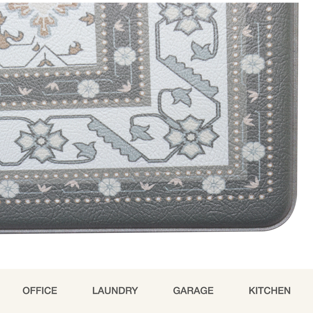 Set de 2 Alfombras Anti Fatiga Café 12 mm Home Logics 1 un