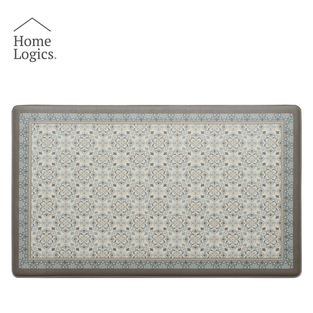 Set de 2 Alfombras Anti Fatiga Gris 12 mm Home Logics 1 un