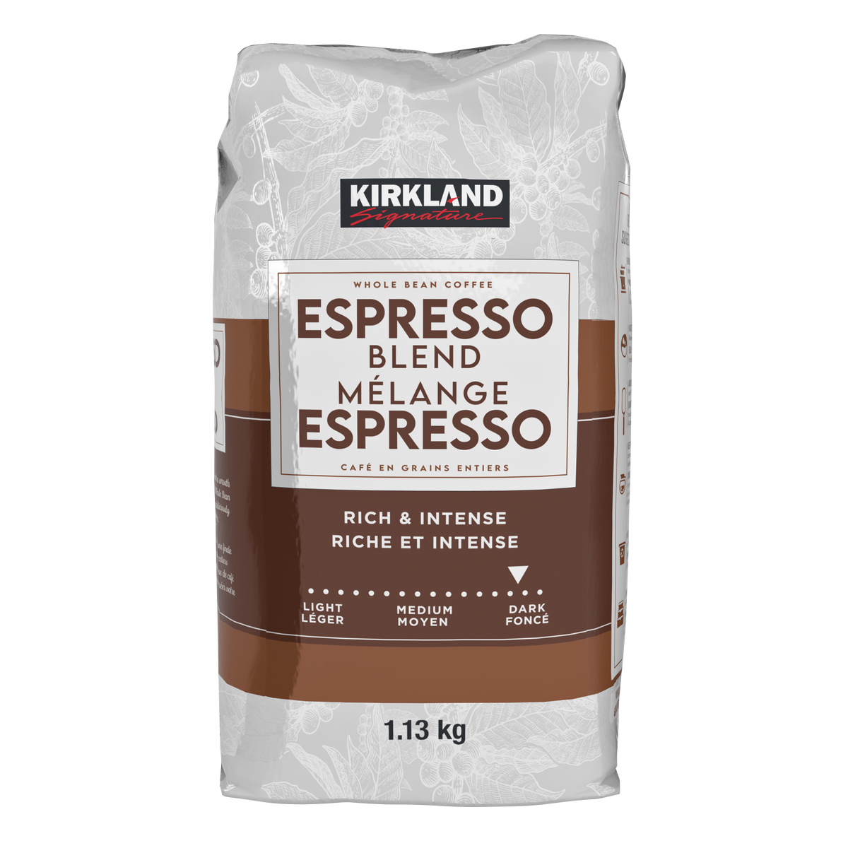 Café Espresso Grano Entero Kirkland 1.13 kg