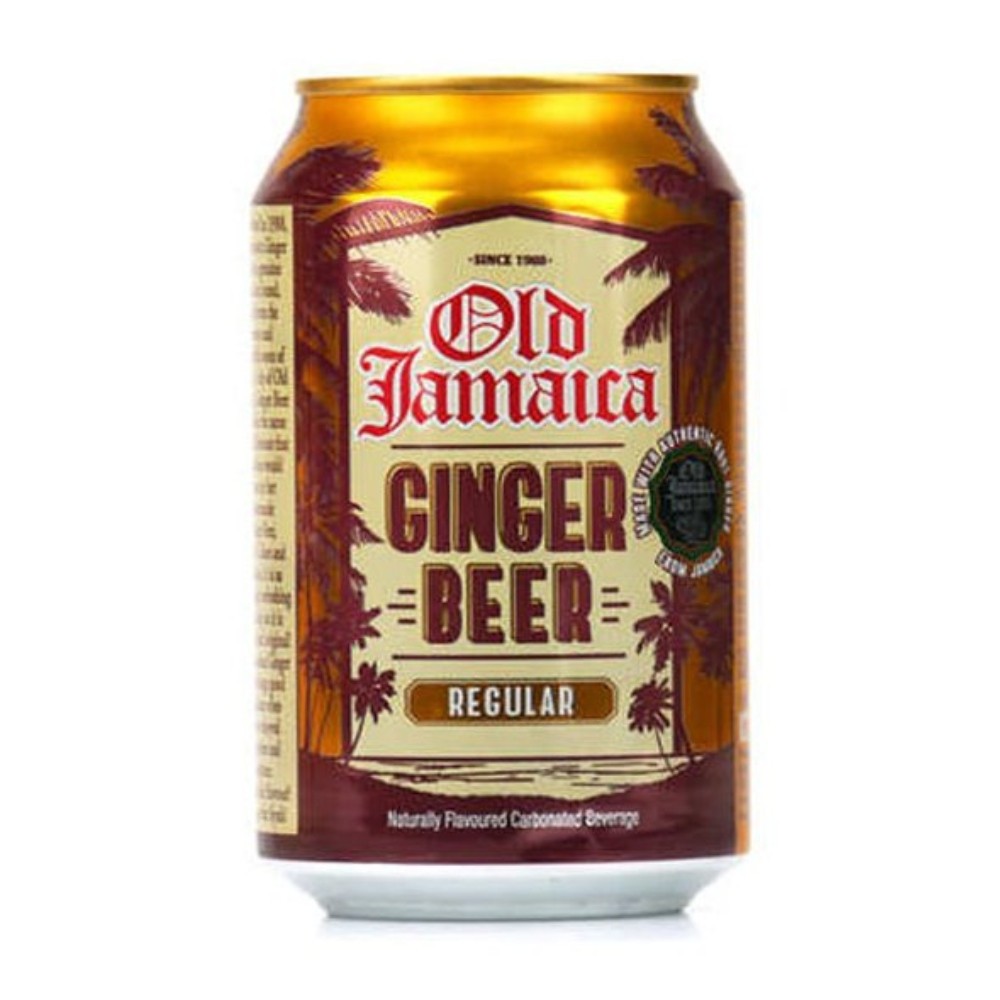Bebidas Ginger Beer Lata Old Jamaica 24 un x 330 ml
