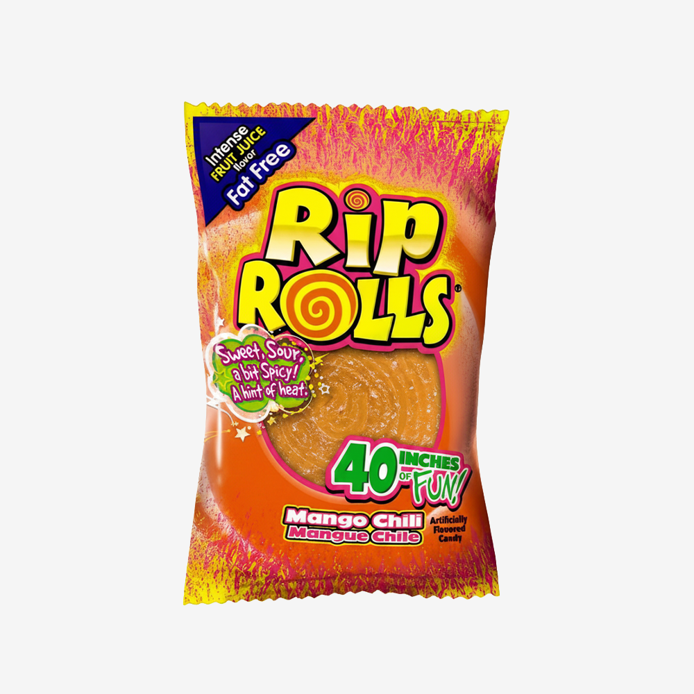 Gomitas Enrolladas Mango Rip Rolls 40 g