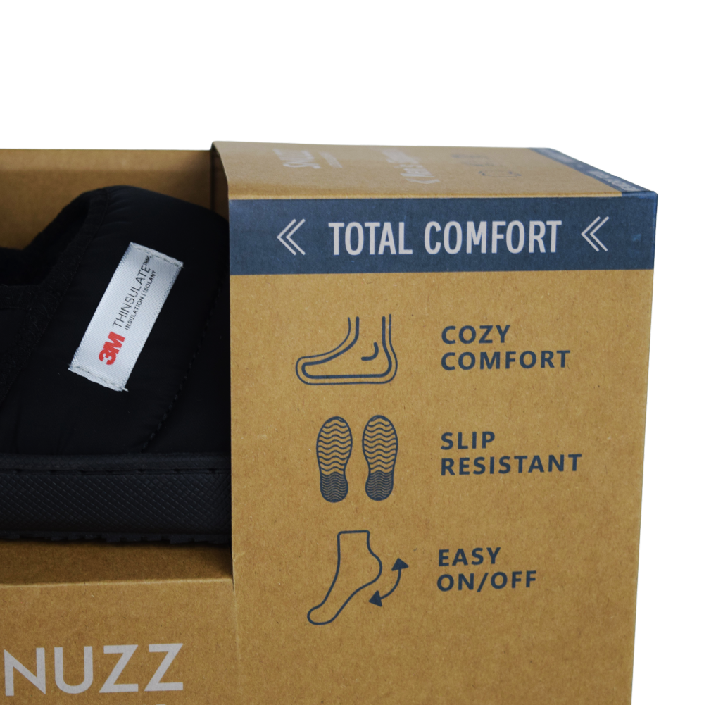 Pantuflas Hombre Malmo Black Snuzz 1 un