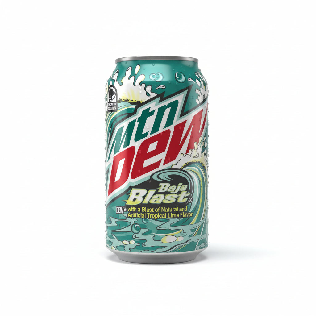 Bebidas Baja Blast Lata Mtn Dew 12 un x 355 ml