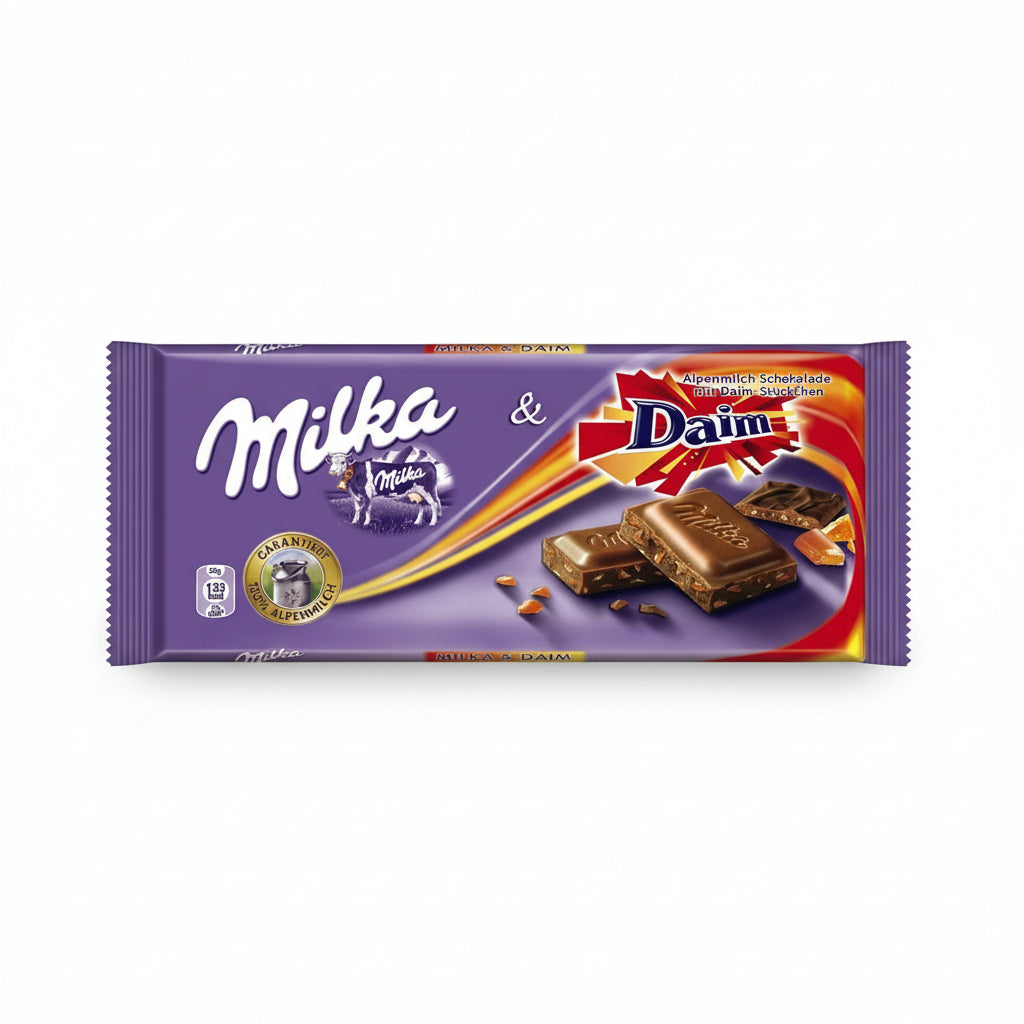Chocolate Daim Milka 22 x 100 g