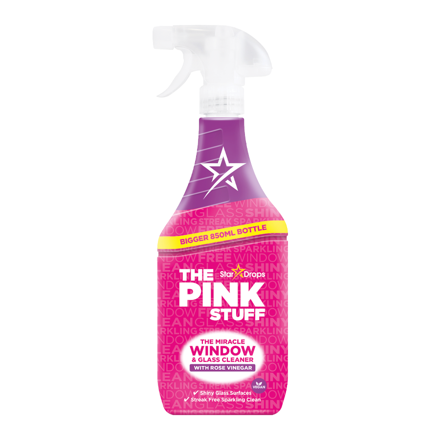 Limpiavidrios Rose Vinegar en Spray The Pink Stuff 850 ml