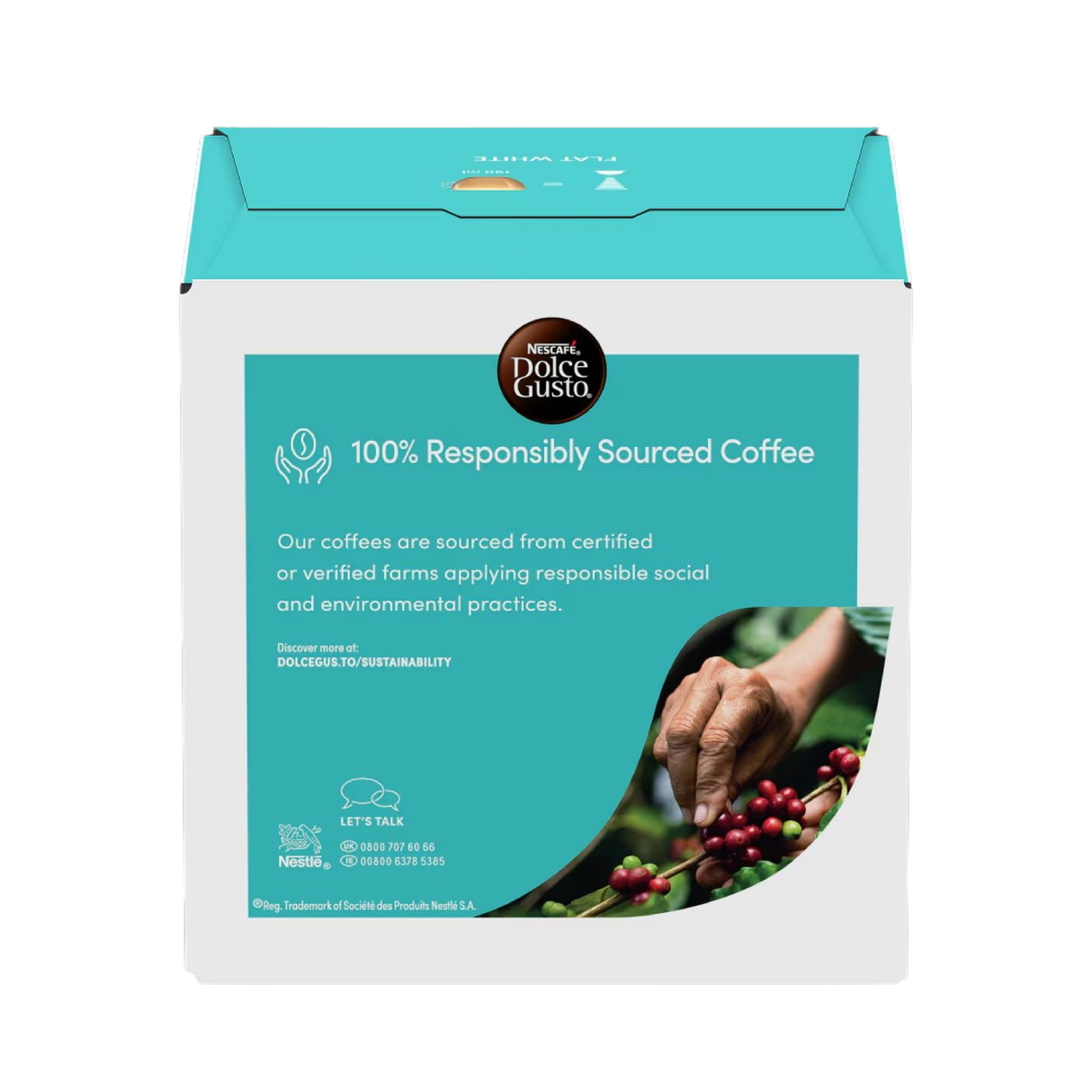 Cápsulas Dolce Gusto Flat White Nescafé 16 un