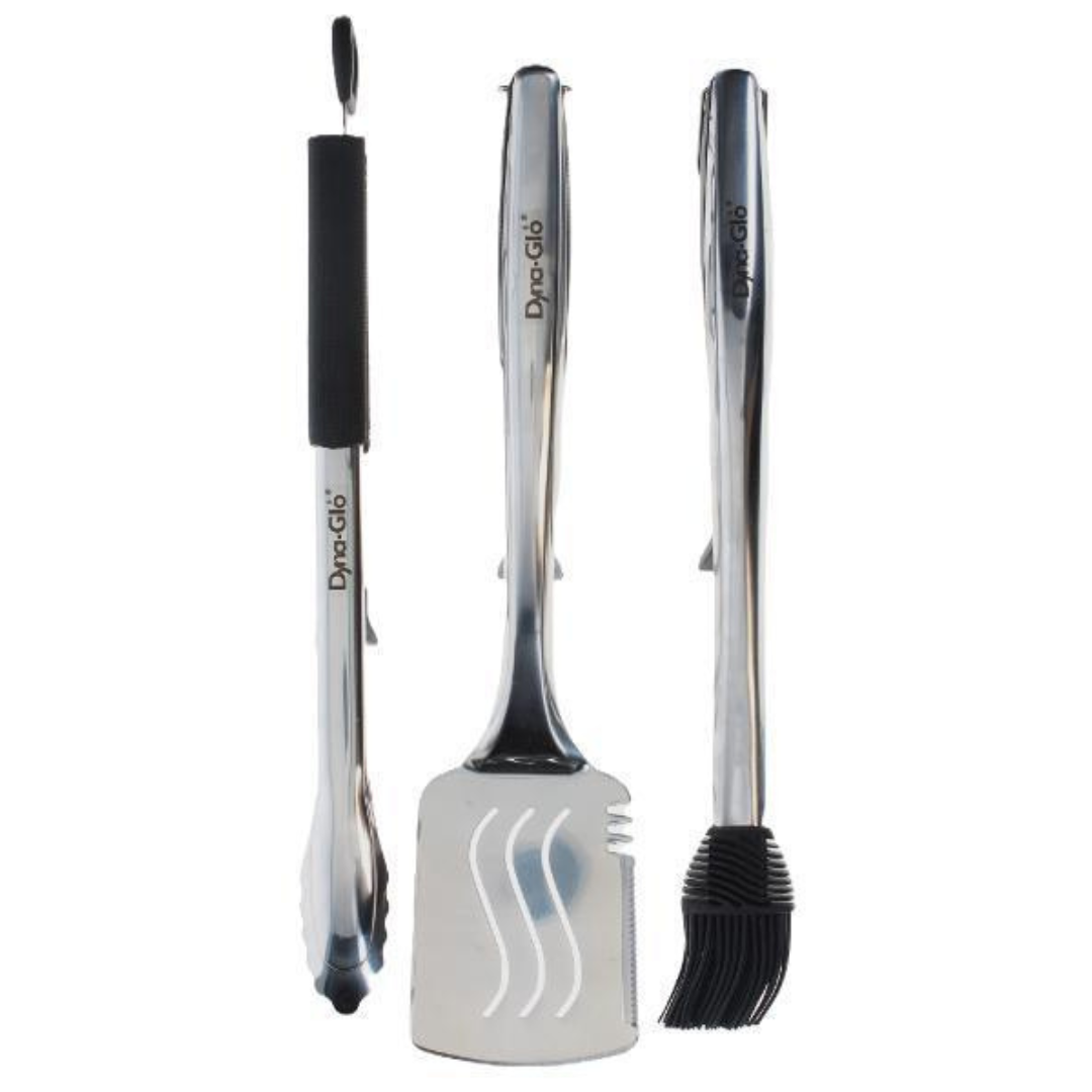 Set 3 Herramientas Parrilla Premier Dyna-Glo 1 un