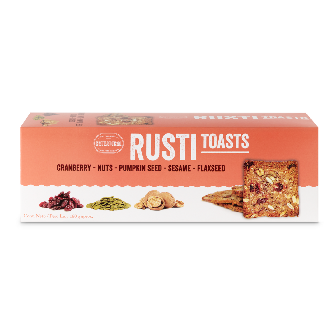 Tostadas Cranberry Nuez Rusti 160 g
