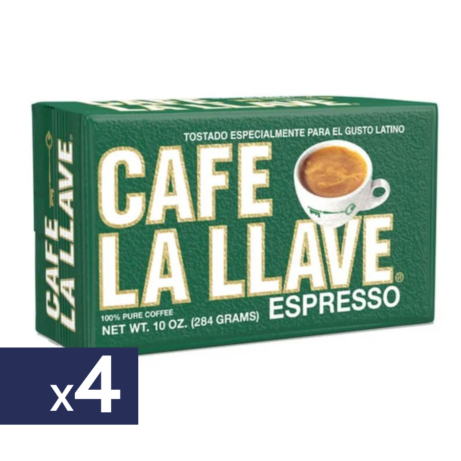 Café Espresso Molido La Llave 4 un x 284 g