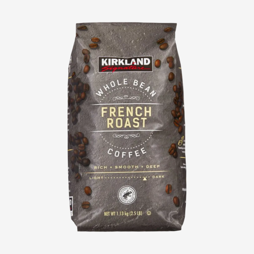 Café French Roast Grano Entero Kirkland 1.13 kg