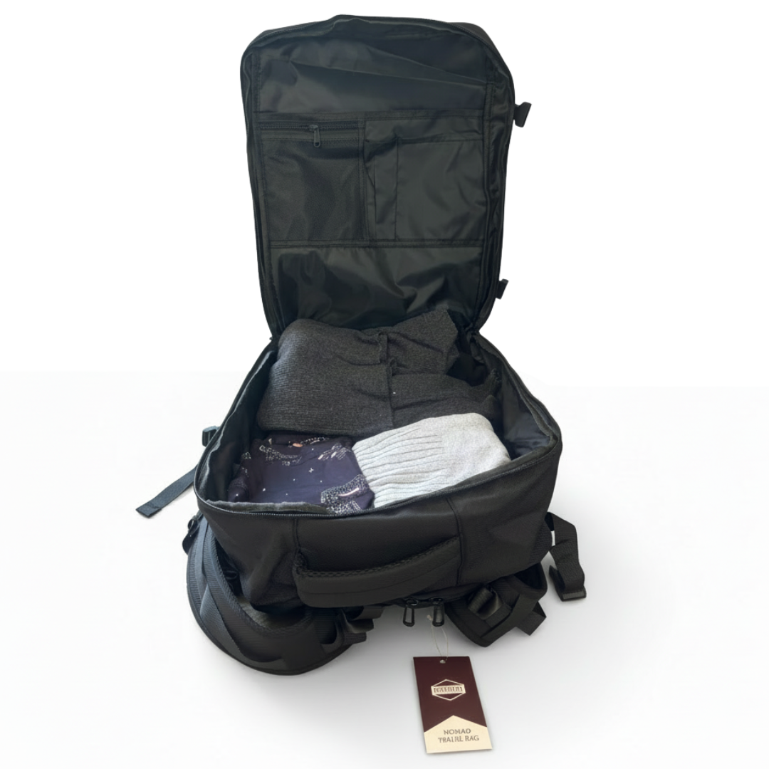 Mochila Viaje Nomad Black Dourmont 1 un