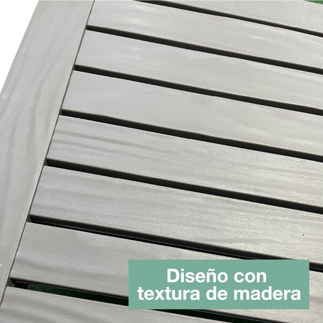 Reposera Sun Lounger Madera Plástica Arena Sunseeker 1 un