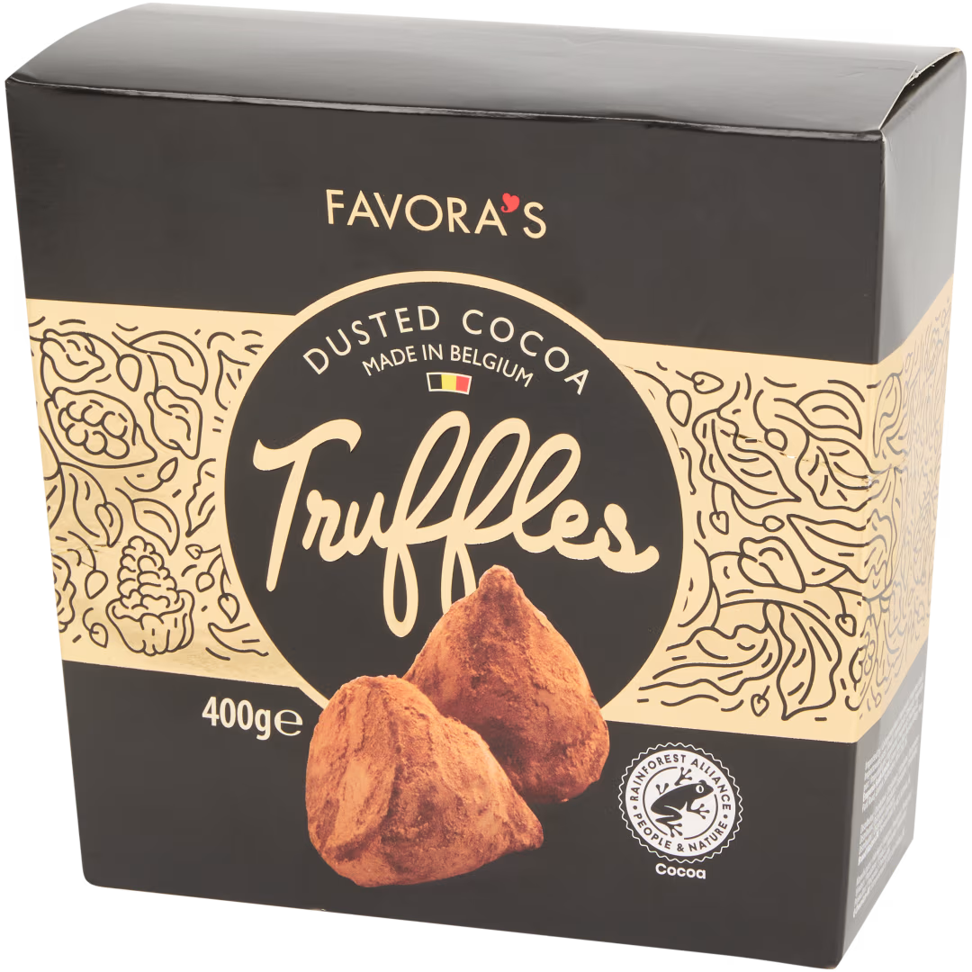 Trufas Belgas con Cocoa Favora's 400 g