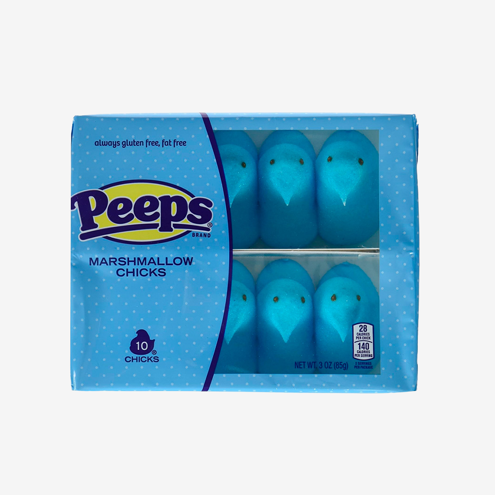 Marshmallows Pollitos Azules Peeps 85 g