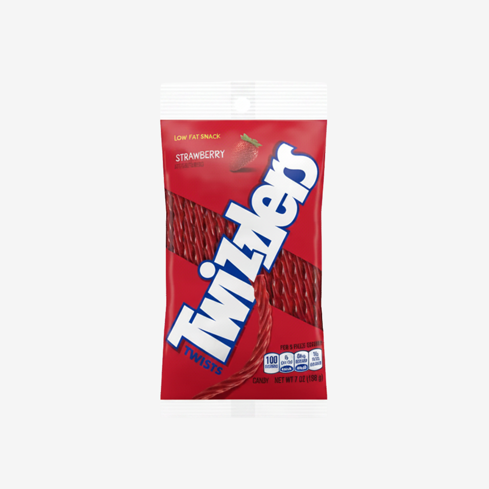 Gomitas Twists Frutilla Twizzlers 198 g