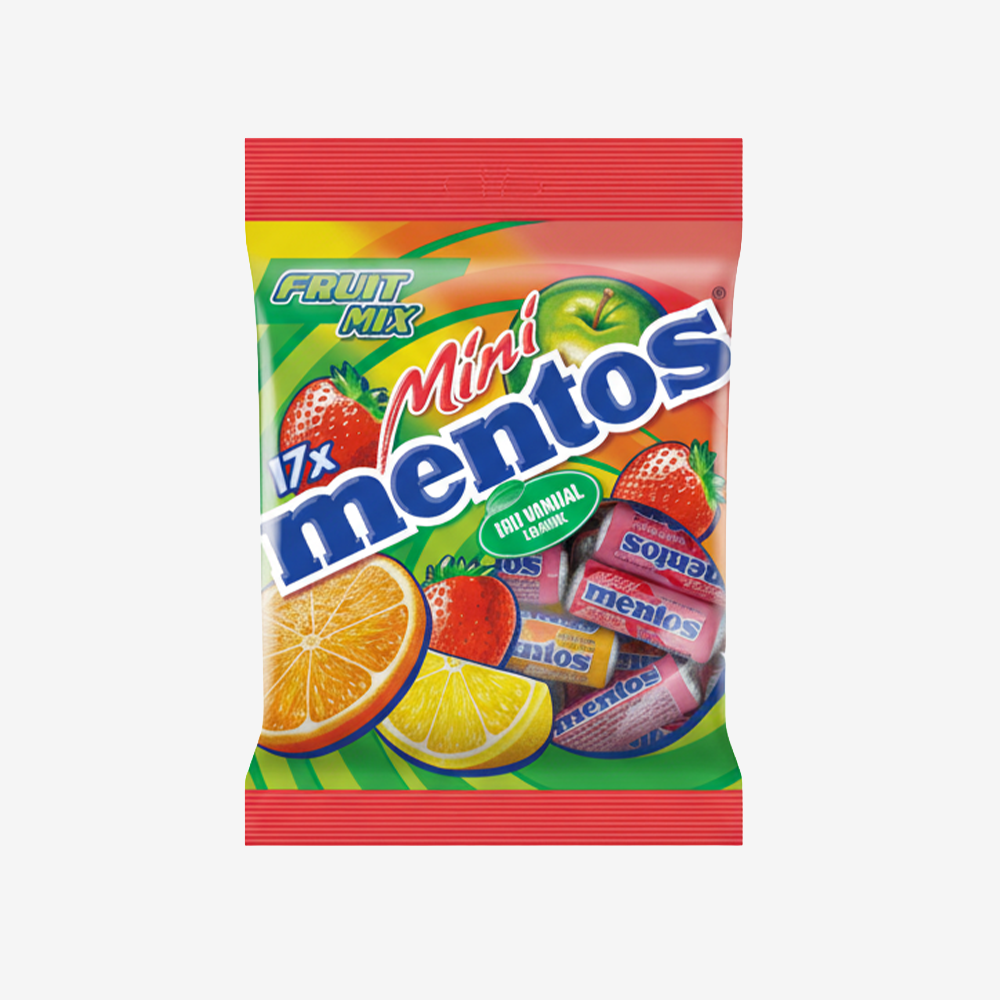 Masticables Mix Frutas Mentos 116 g