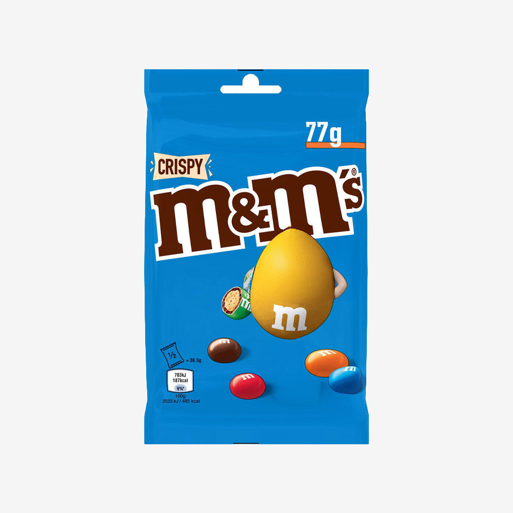Chocolate Treat Bag Crispy M&M's 77 g