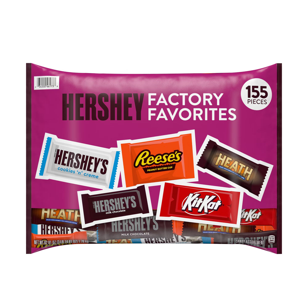 Chocolates Surtidos Mini 100 un Hershey's 1,78 kg