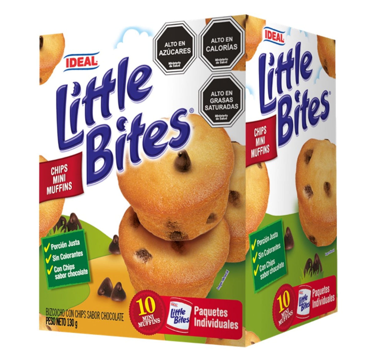 Mini Muffins Chips Little Bites Ideal 10 x 130 g