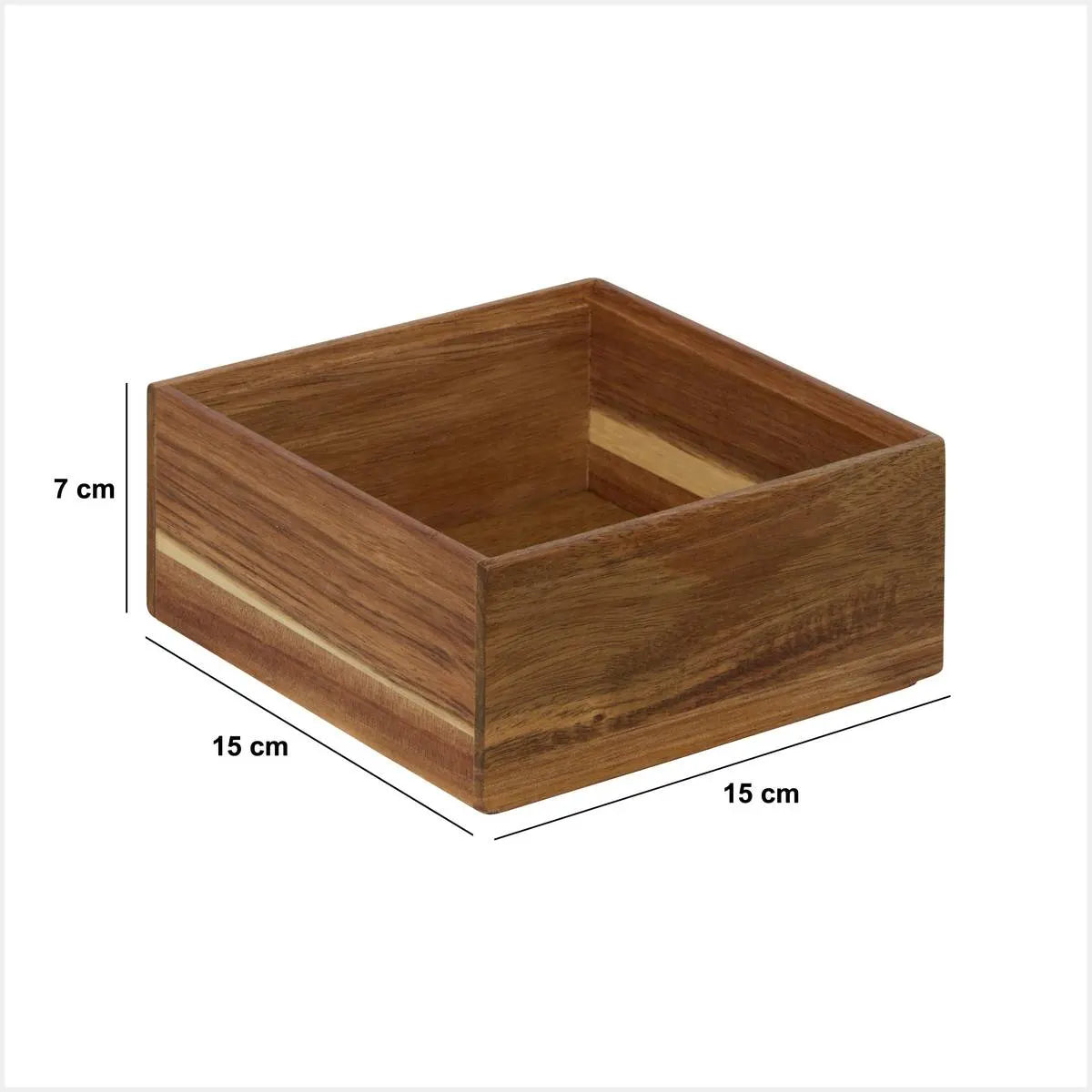 Organizador De Acacia 15X15Cm Ts 5Five 1 un