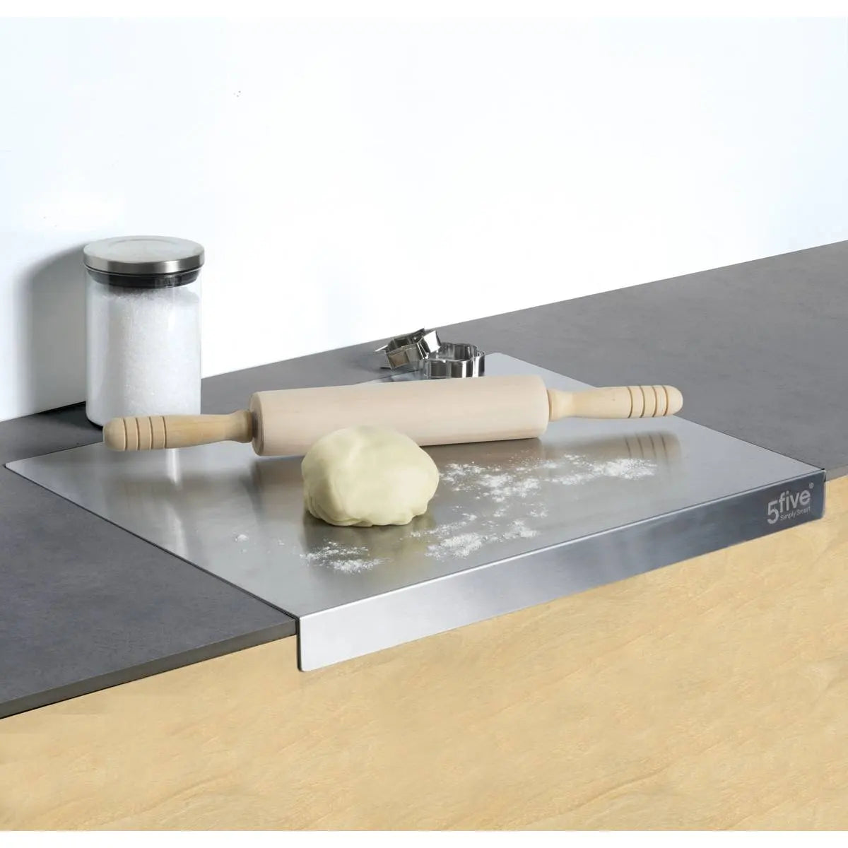 Tabla Amasar Acero Inoxidable 50X40Cm 5Five 1 un