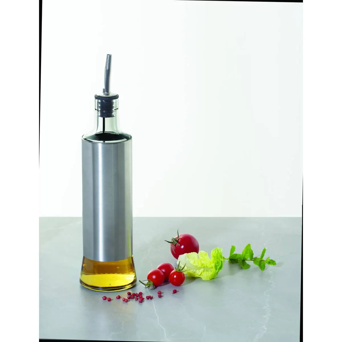 Botella Cristal/Metal Aceite Y Vinagre 0,5L 5Five 1 un