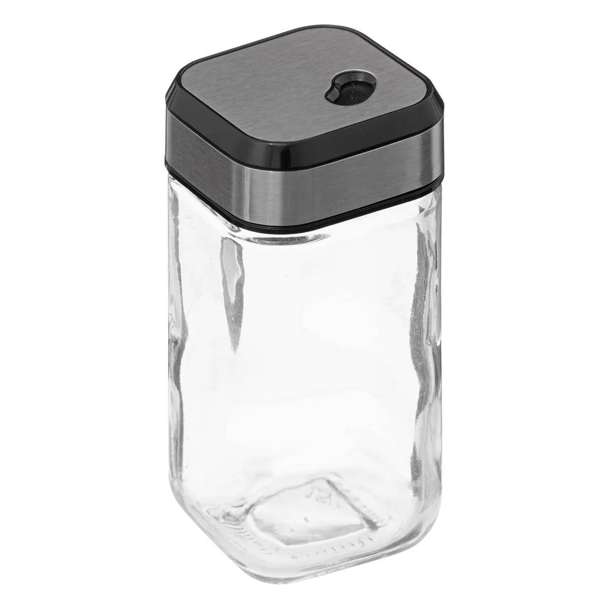 Juego Salero Pimentero Cristal Soporte Bambú 5Five 1 un