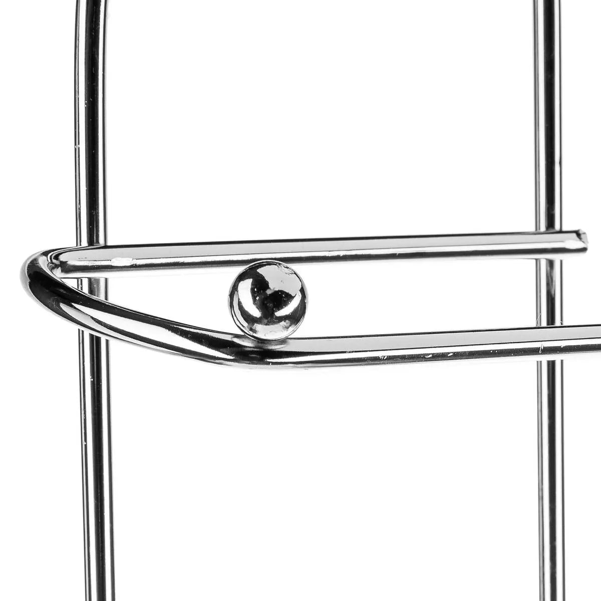 Portarrollos Con Reserva Papel Higiénico Plateado 5Five 1 un