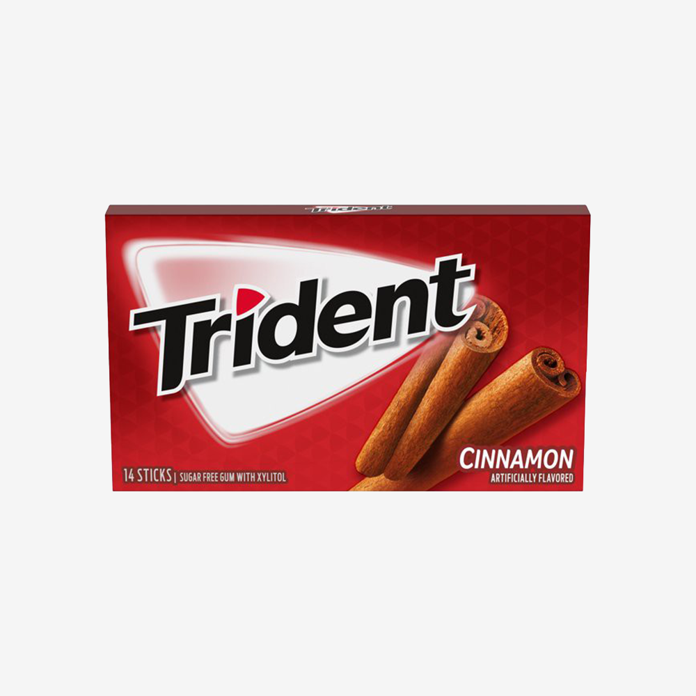Chicles sin Azúcar Canela Trident 26 g