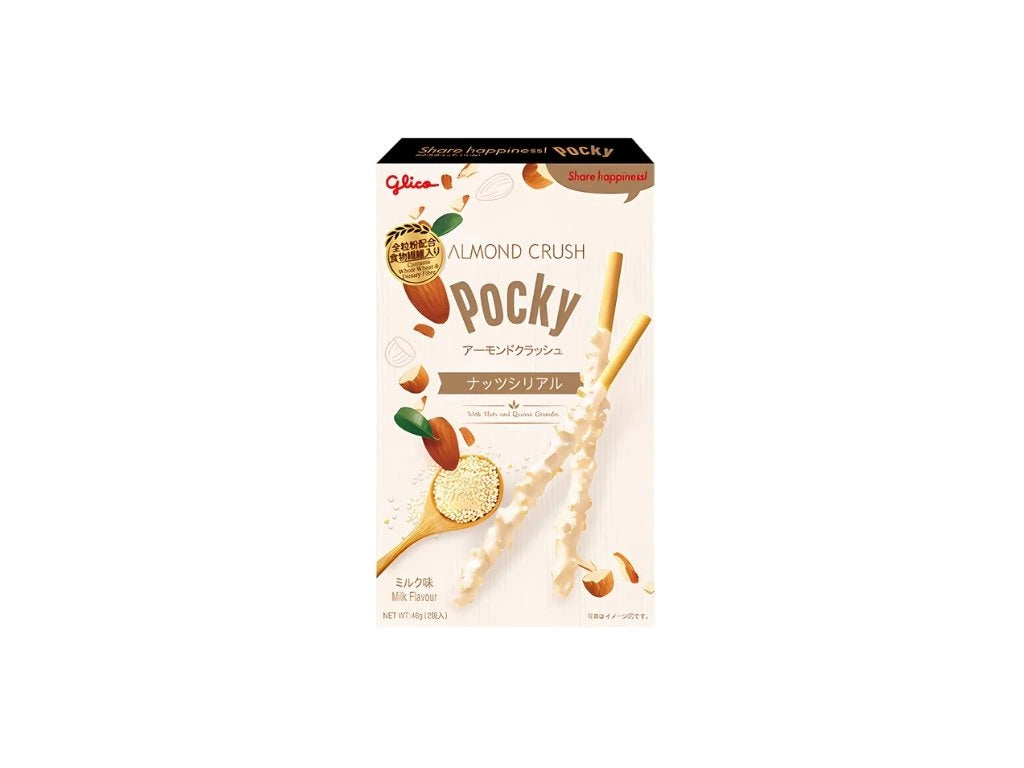 Pocky Crunch Chocolate y Almendras Glico 48 g