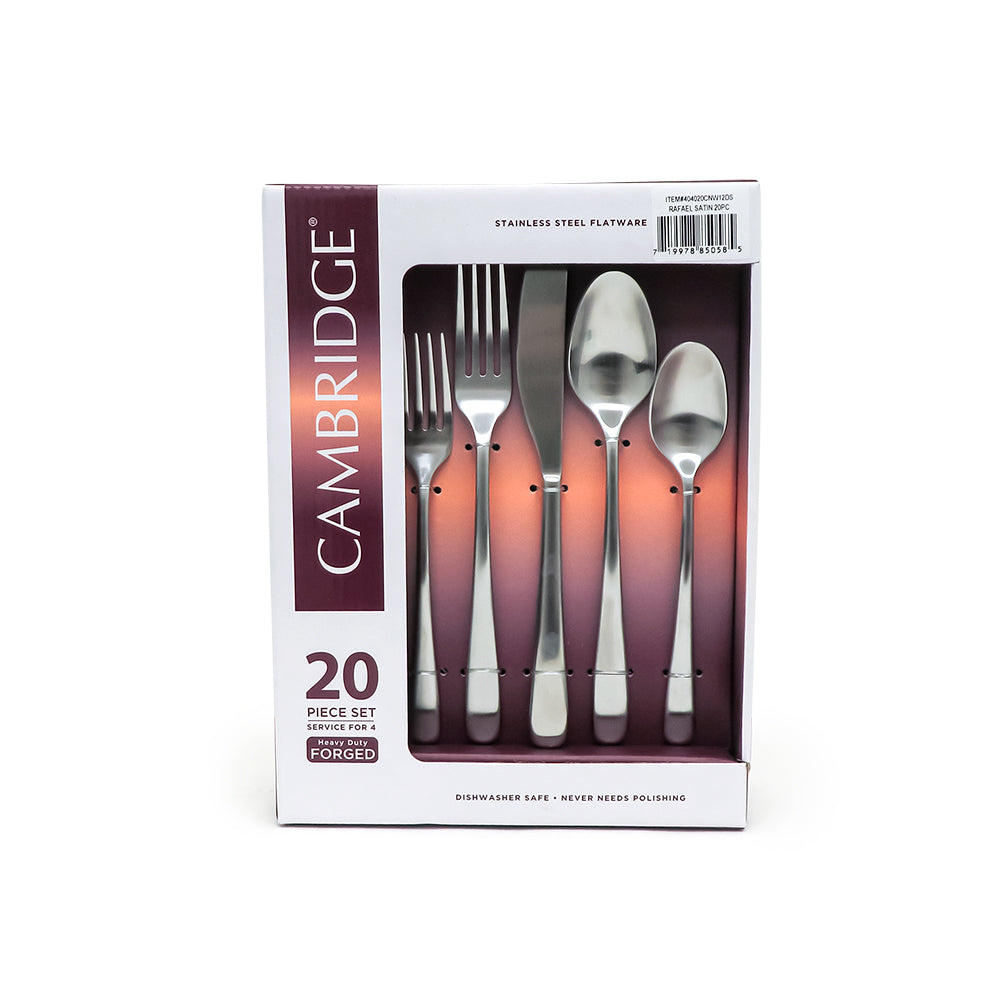 Set Cubiertos Forjados 20 Piezas Cambridge 1 un