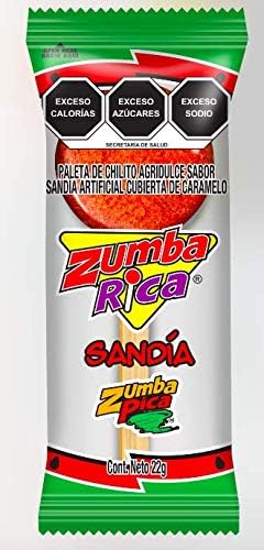 Paleta Rica Sandía Zumba 12 x 22 g