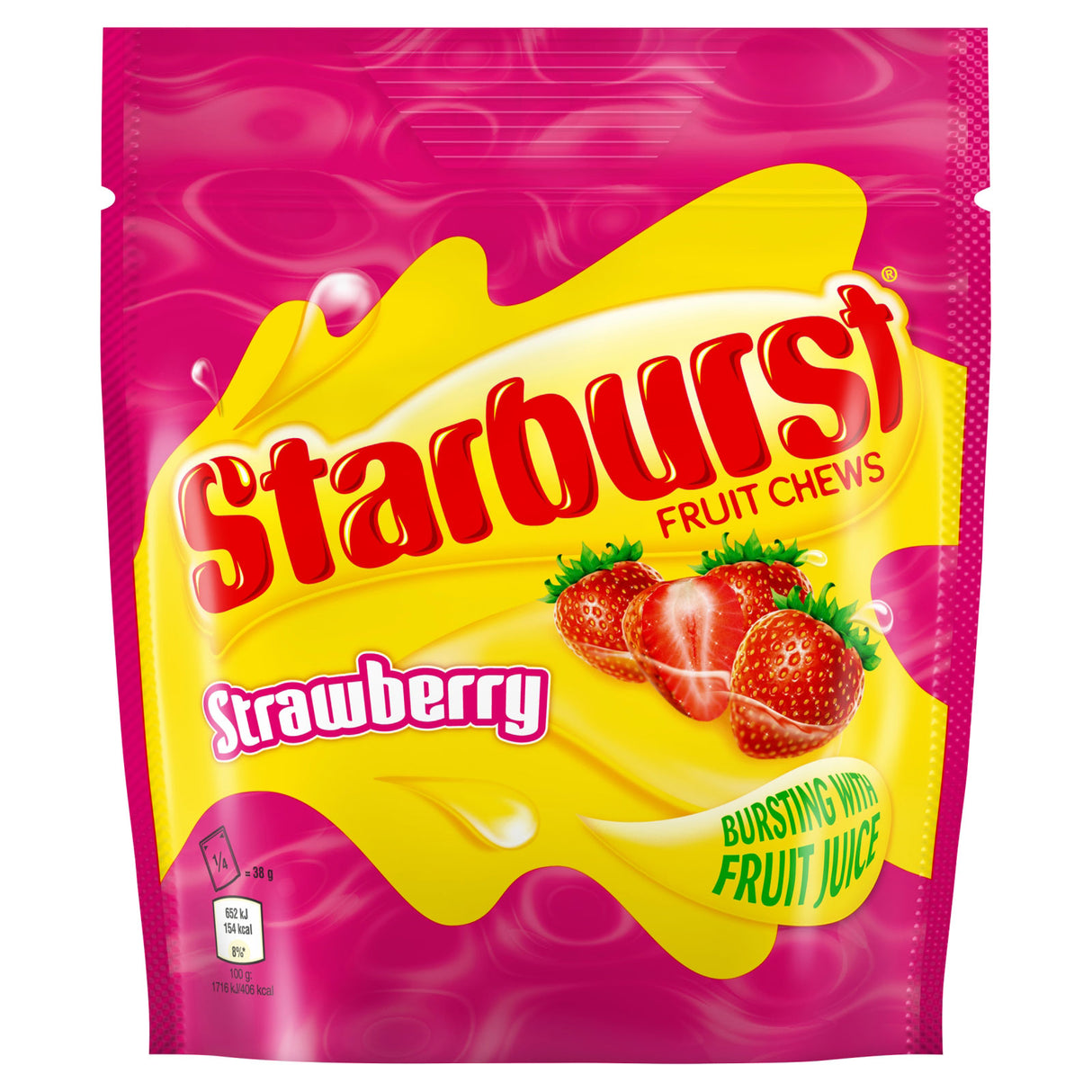 Masticables Strawberry Starburst 138 g