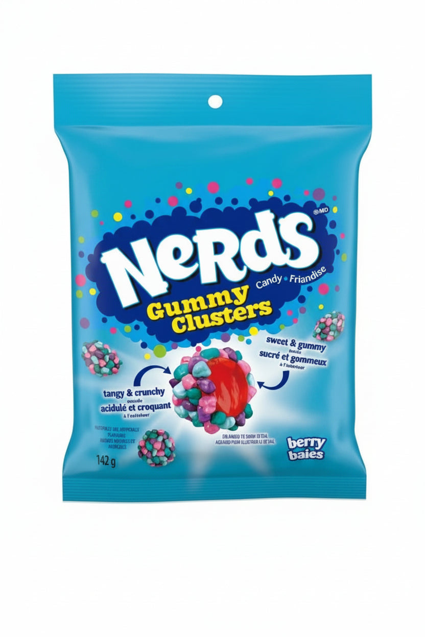 Gomitas Gummy Clusters Very Berry Nerds 142 g