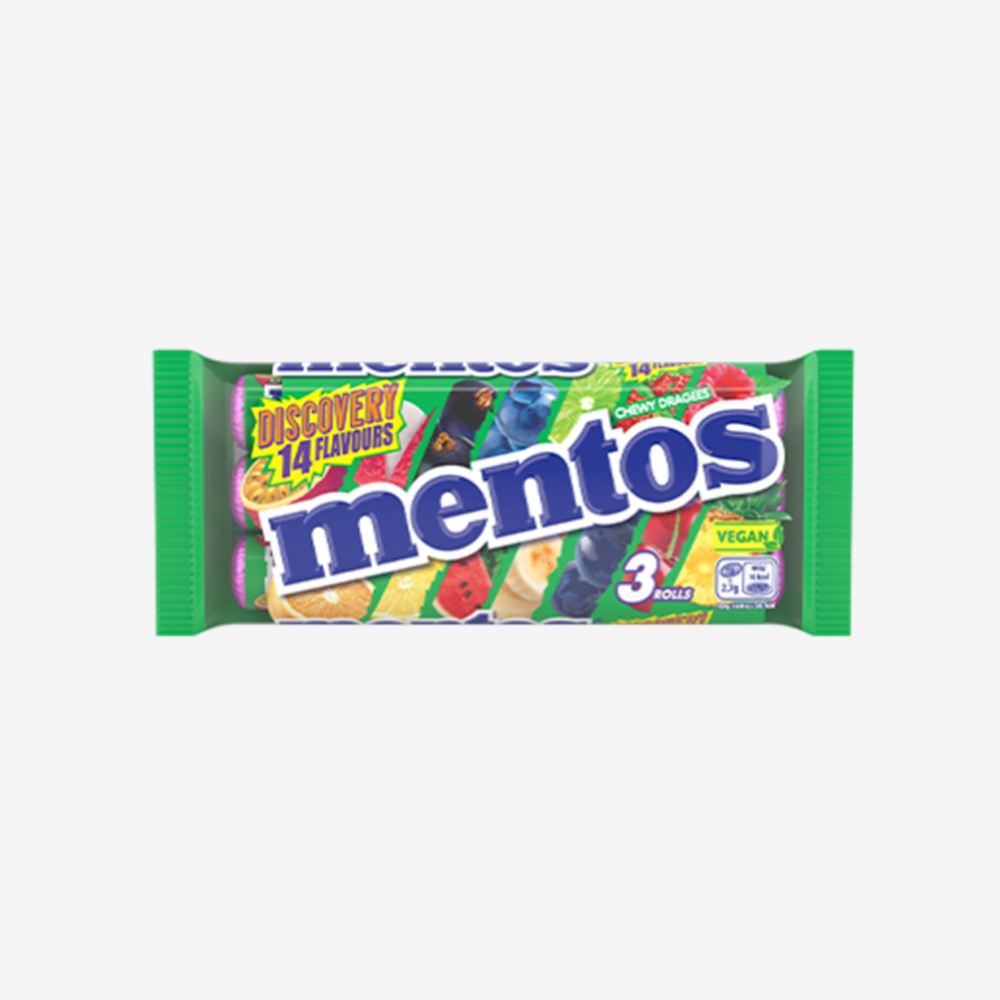 Masticables Discovery Mentos 114 g