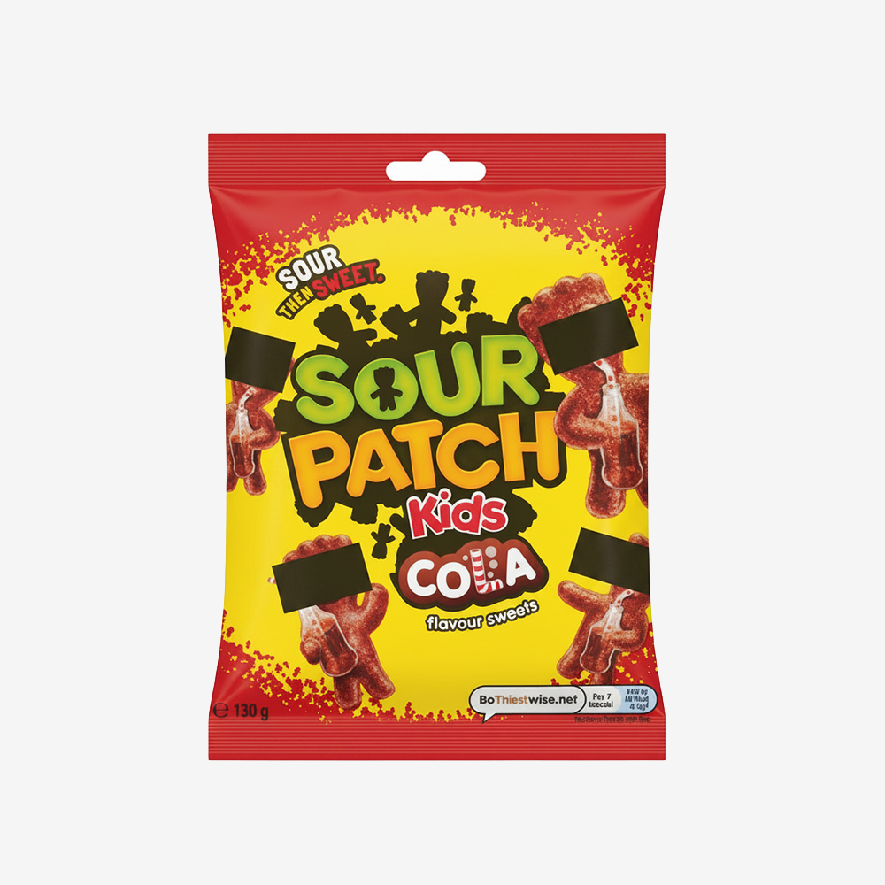 Gomitas Cola Sour Patch Kids 130 g