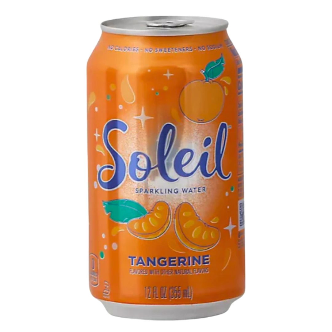 Agua Saborizada con Gas Tangerina Soleil 355 ml