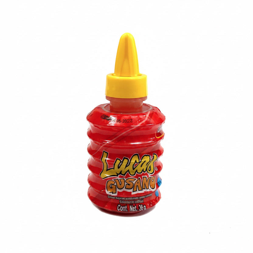 Dulce Líquido Enchilado Chamoy Gusano Lucas 36 g
