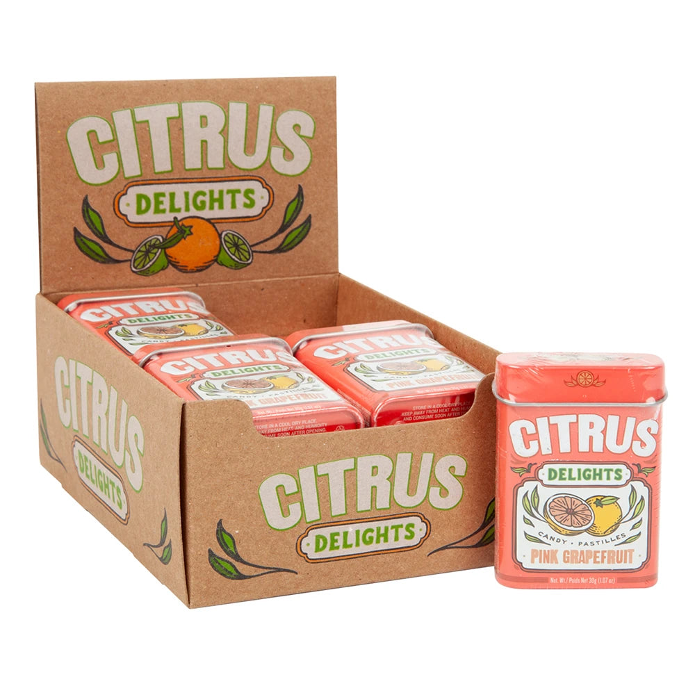 Mentas Pomelo Pink Citrus Delight 12 x 30 g