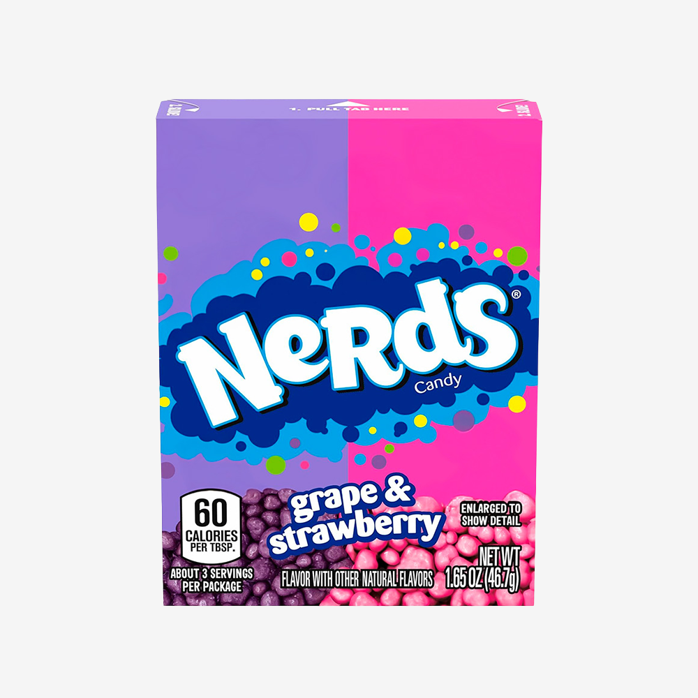 Masticables Uva Frutilla Nerds 46.7 g
