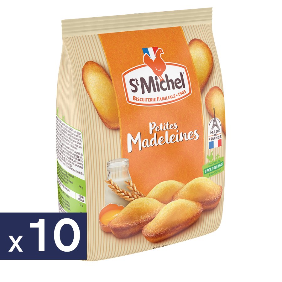 Galletas Petites Madeleines St Michel 10 x 175 g