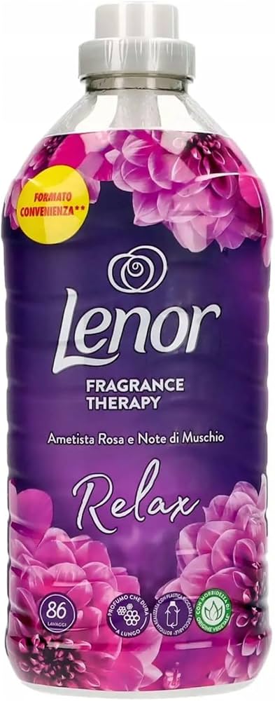 Suavizante Líquido Amethyst Pink&Musk Notes Lenor 882 ml