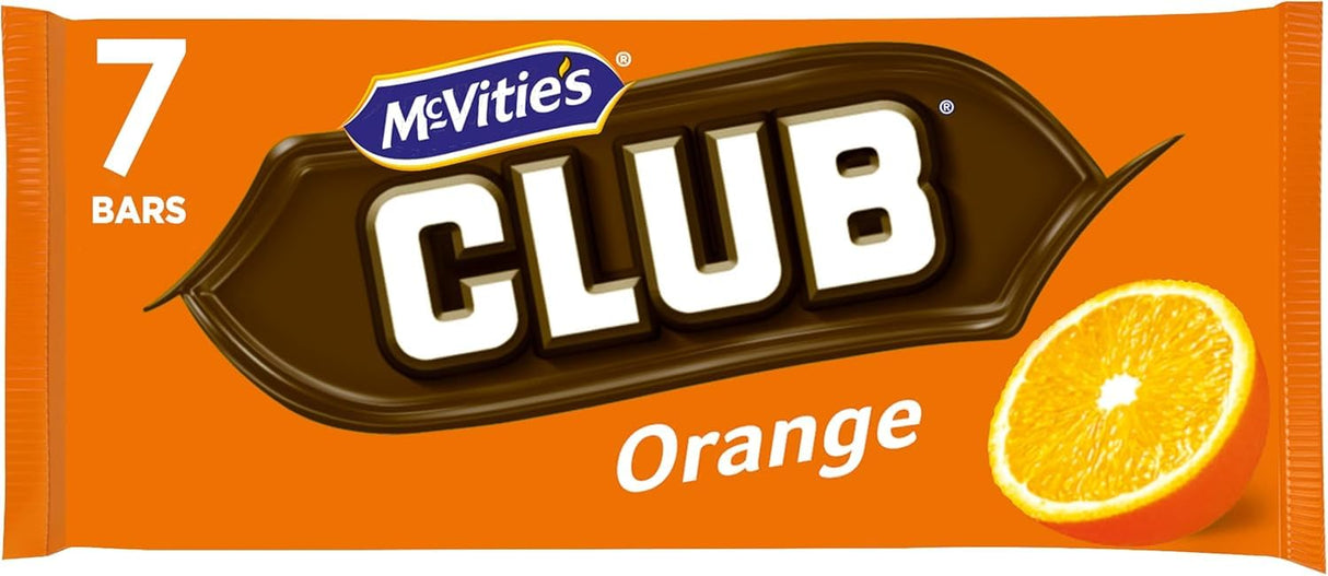 Galletas Club de Chocolate y Naranja McVitie's 154 g
