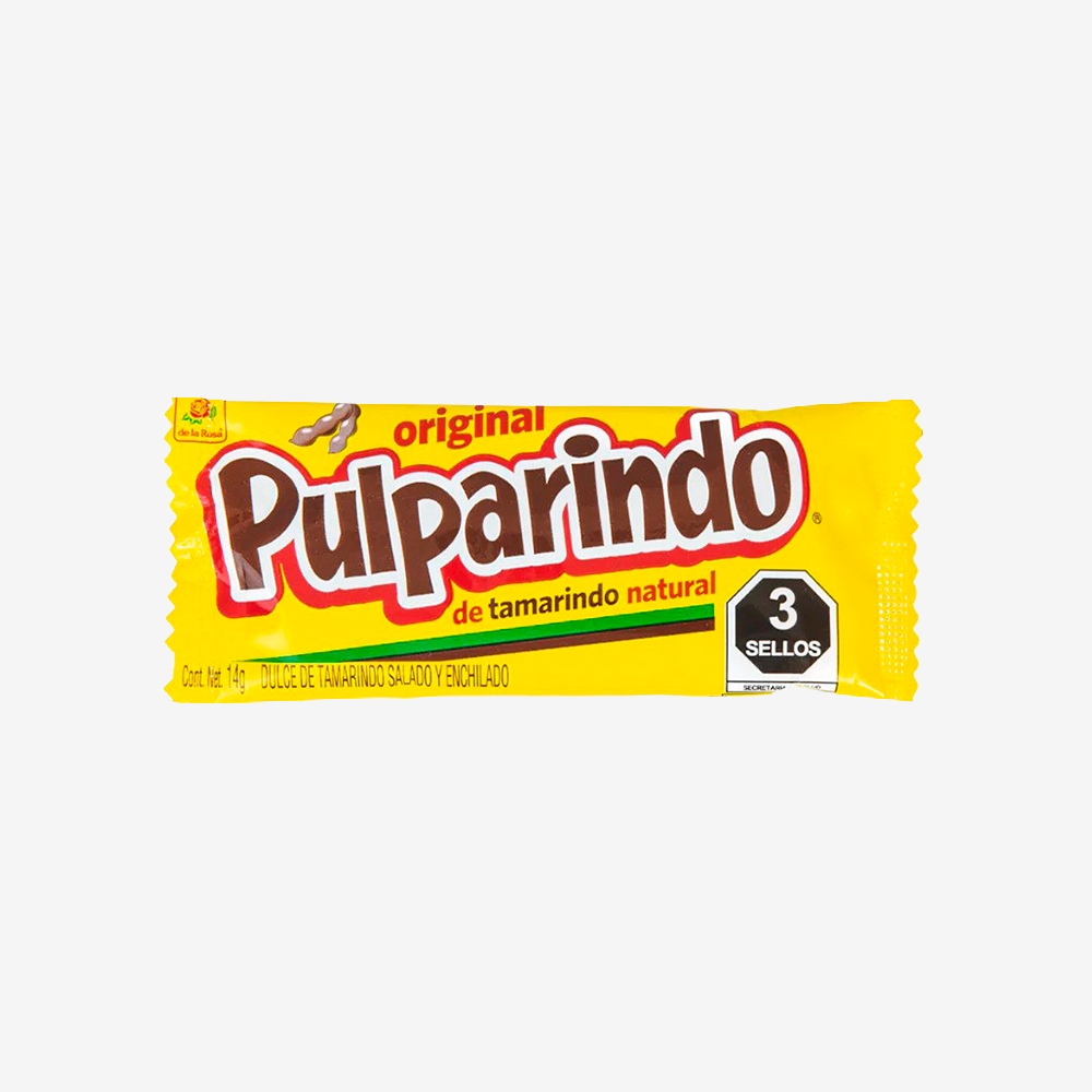 Masticables Tamarindo Enchilado Original Pulparindo 14 g