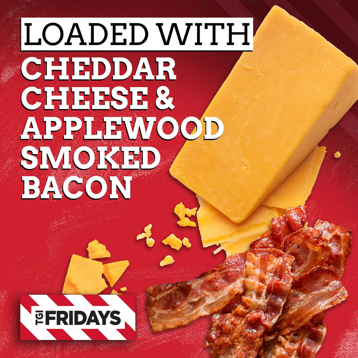 Papas Tocino y Cheddar TGI Fridays 383 g