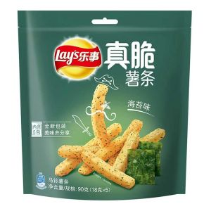 Papas Fritas Lays Corte Bastón Alga Frito-Lay 5 x 18 g