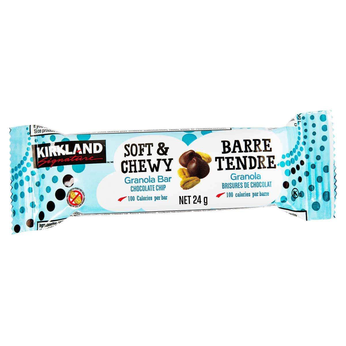Barrita de Granola Soft & Chewy con Chips de Chocolate Kirkland 24 g
