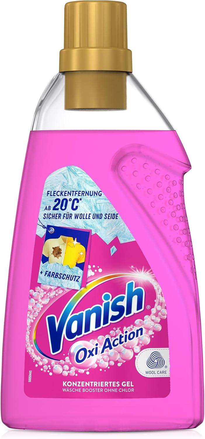 Quitamanchas Oxi Gel Pink Vanish 1,5 L