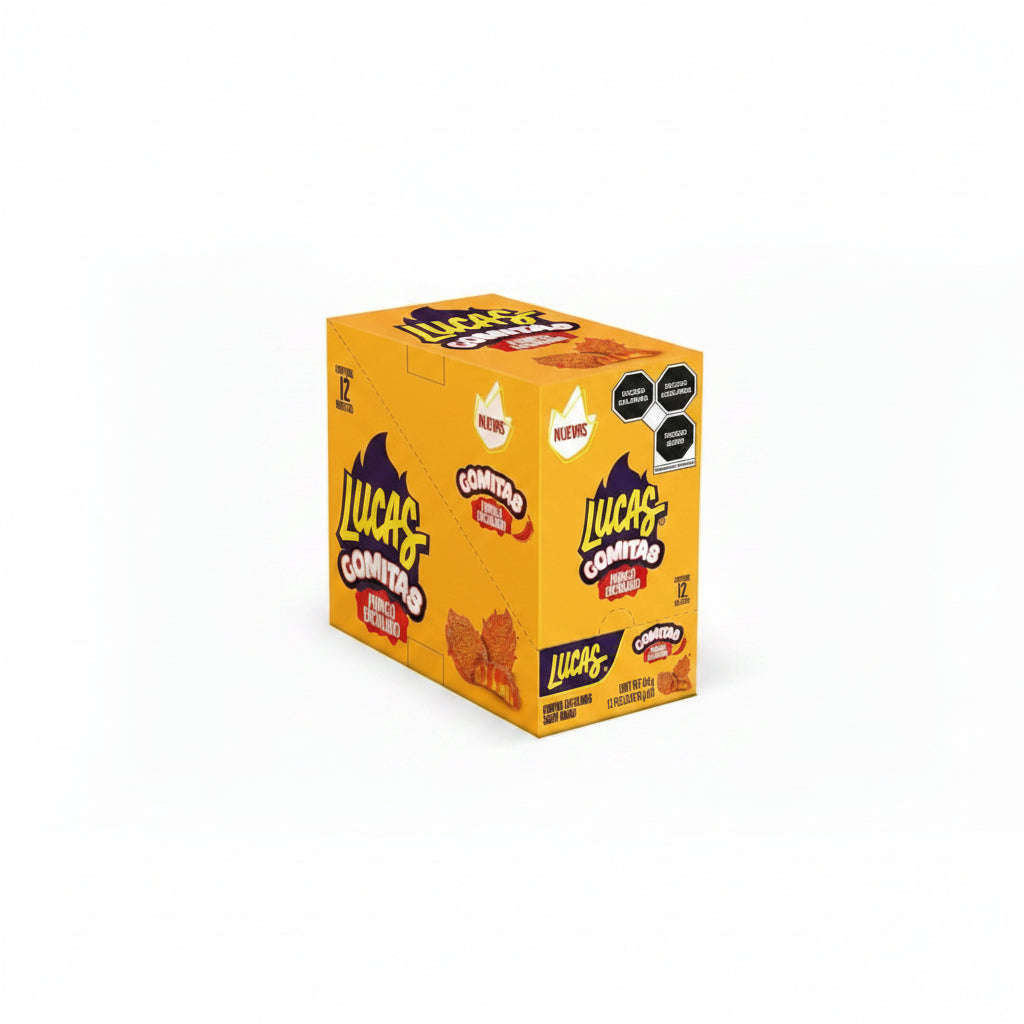 Gomitas Mango Enchilado Lucas 12 x 70 g