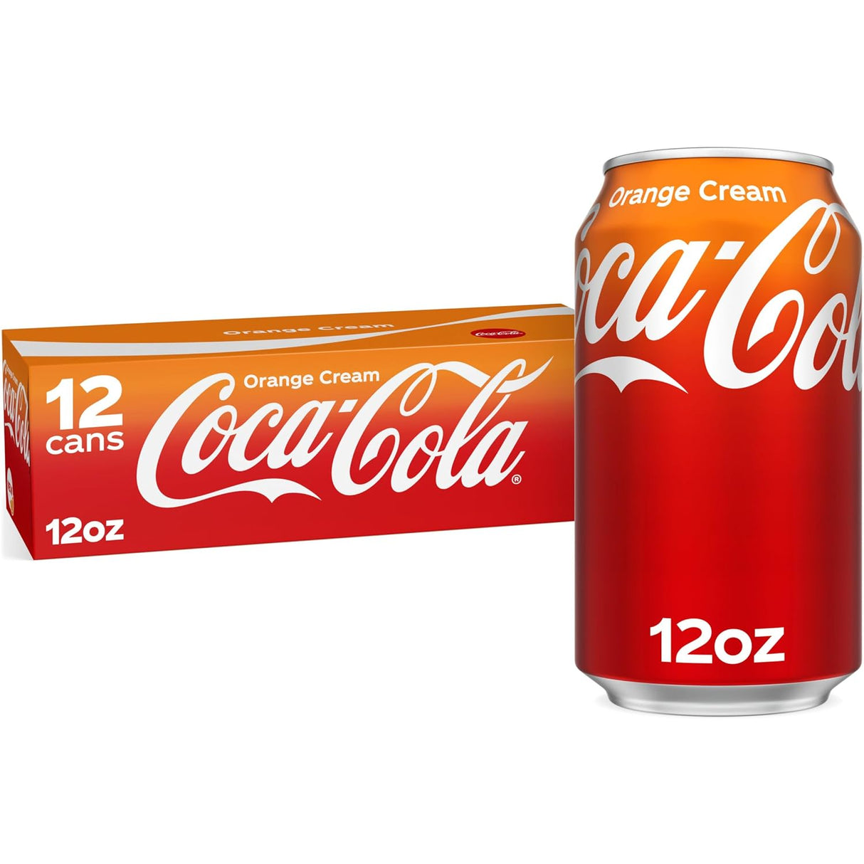 Bebidas Naranja Crema Lata Coca Cola 12 x 355 ml